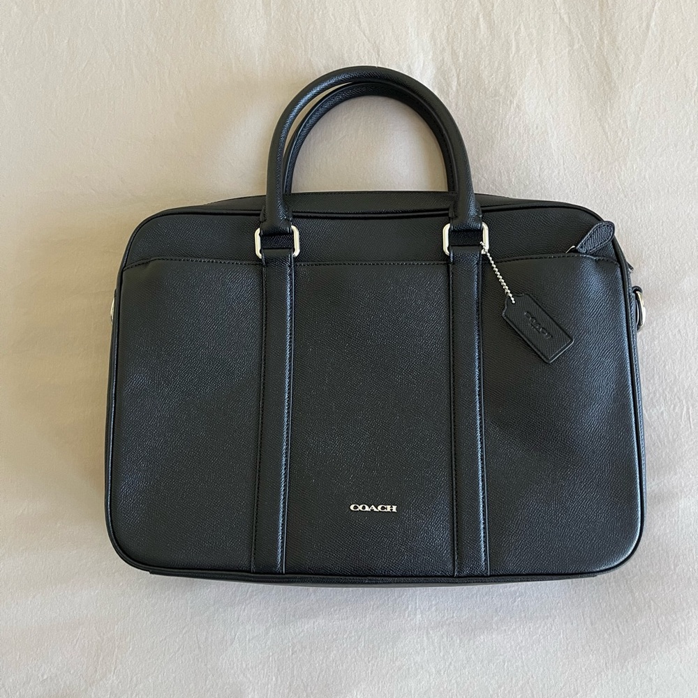Coach Metropolitan Saffiano Leather Briefcase